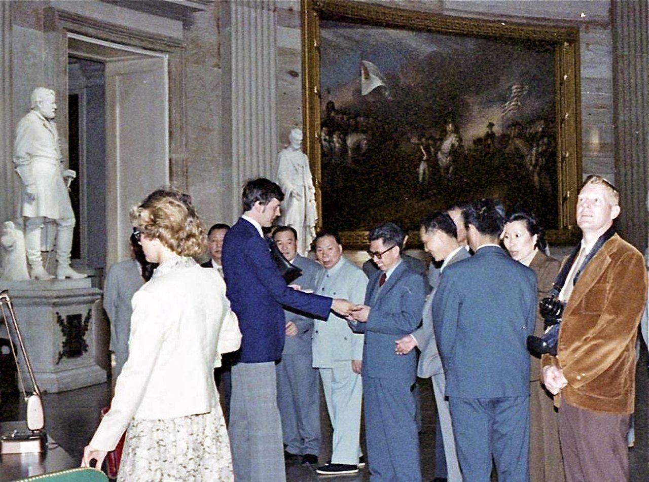 PLA Delegation Visits U.S. Capitol in Washington