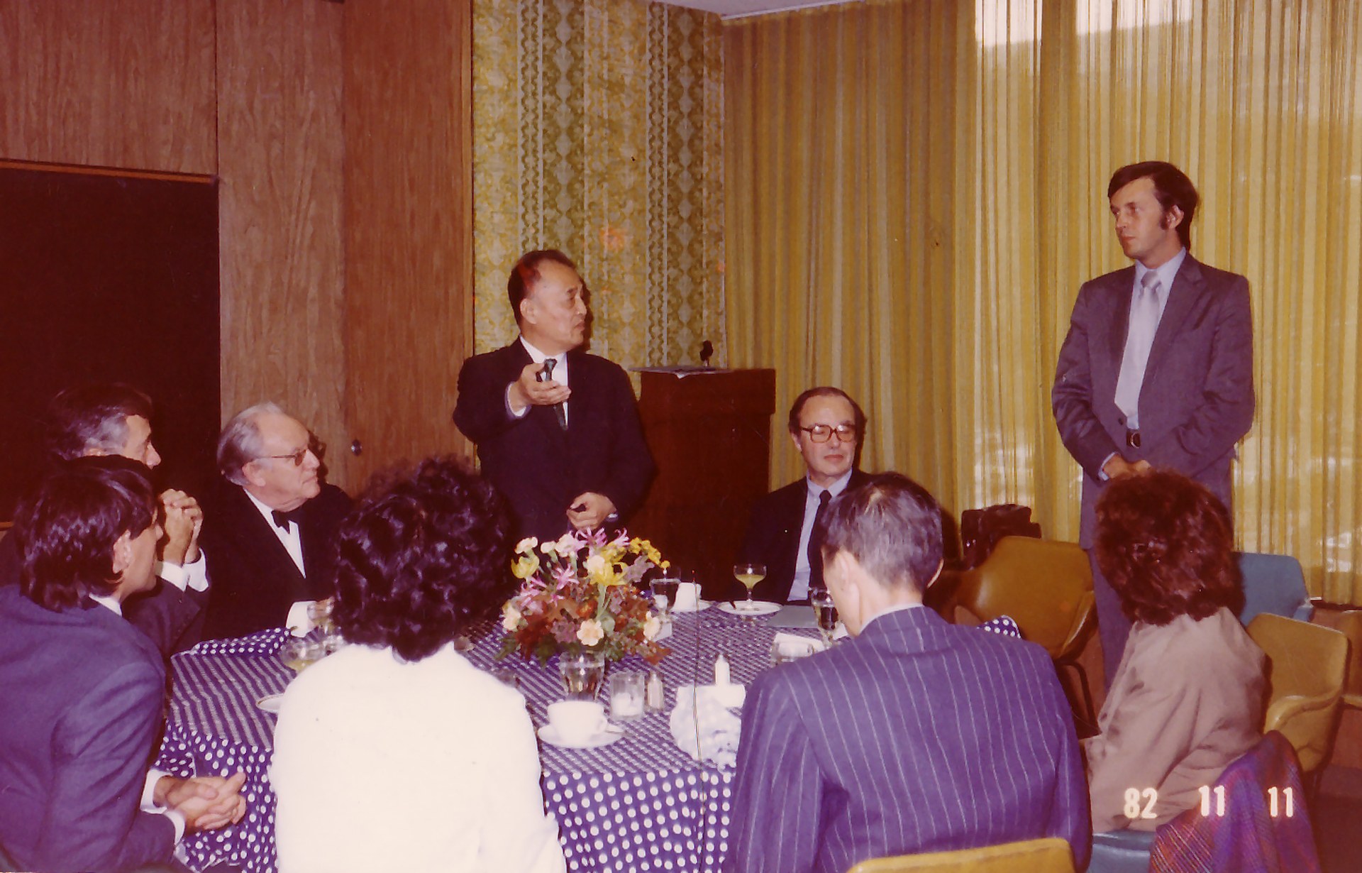 Chinese delegation and US officials dinner