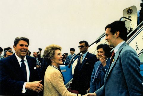 Reagans bid farewell